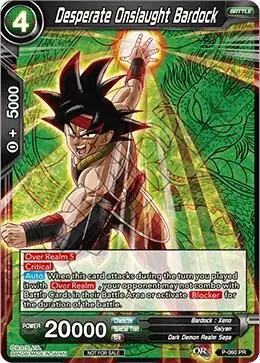 Desperate Onslaught Bardock (Event Pack 2 - 2018) card art