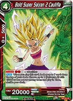 Bold Super Saiyan 2 Caulifla (Event Pack 2 - 2018) card art