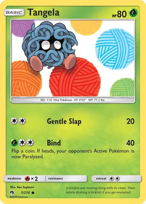 Tangela card art