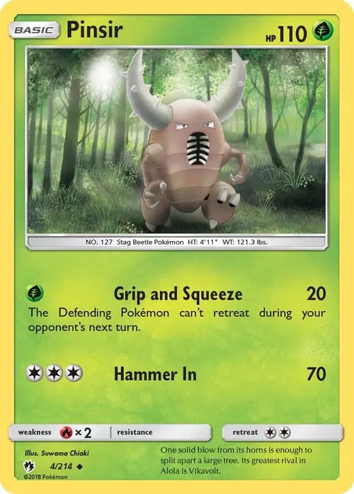 Pinsir card art