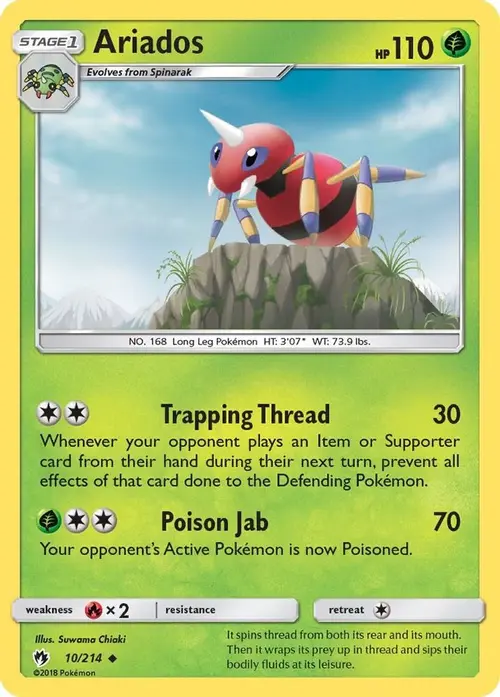 Ariados card art