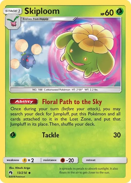Skiploom card art