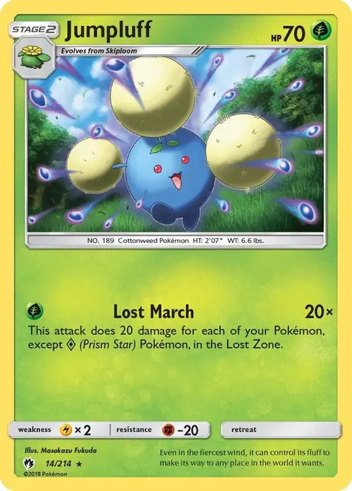 Jumpluff card art