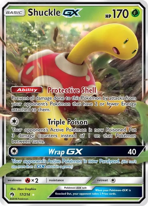 Shuckle GX card art