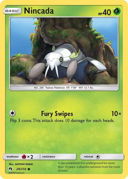 Nincada card art