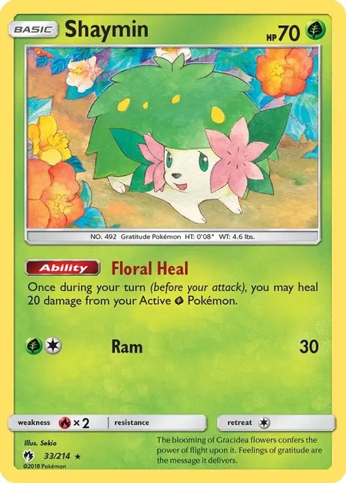 Shaymin card art