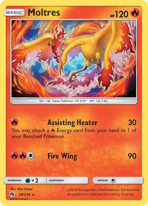 Moltres card art