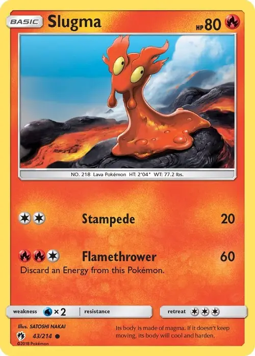 Slugma card art