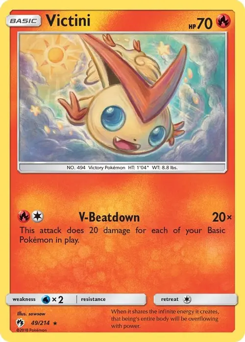 Victini card art