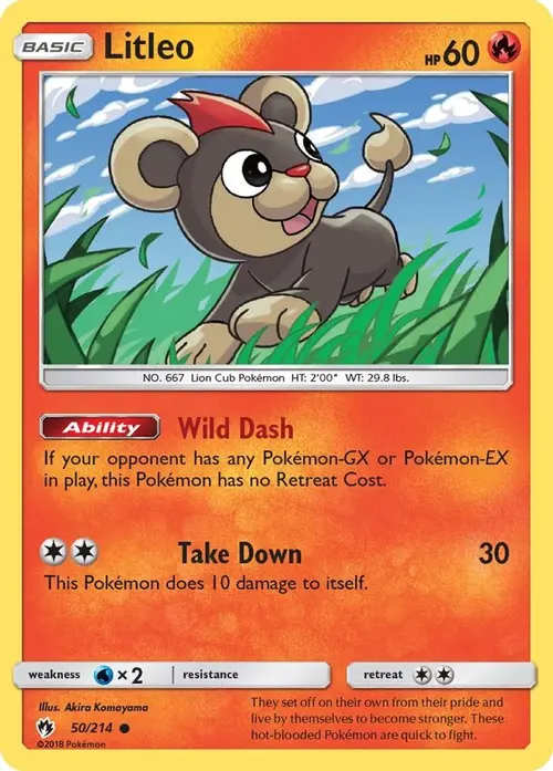 Litleo card art