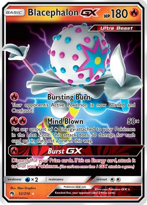 Blacephalon GX card art
