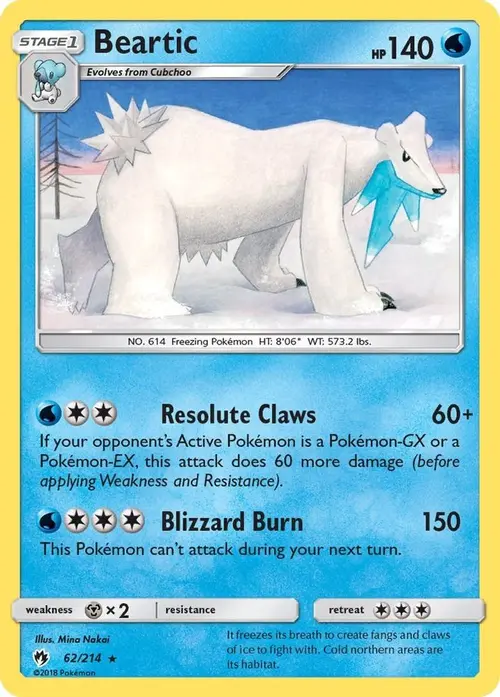 Beartic card art