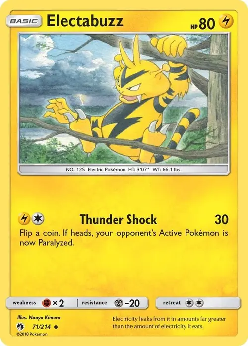 Electabuzz card art