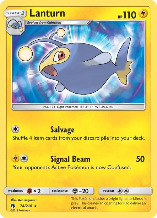 Lanturn card art