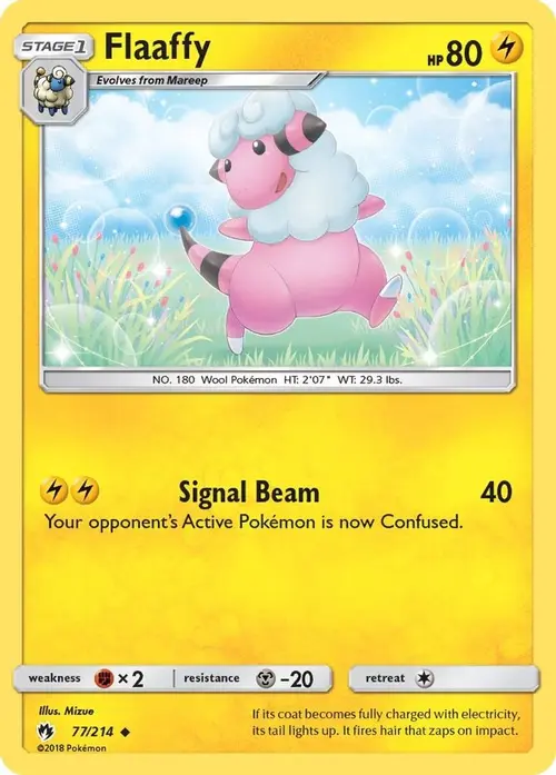 Flaaffy card art