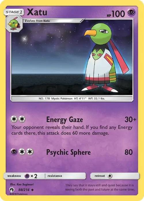 Xatu card art