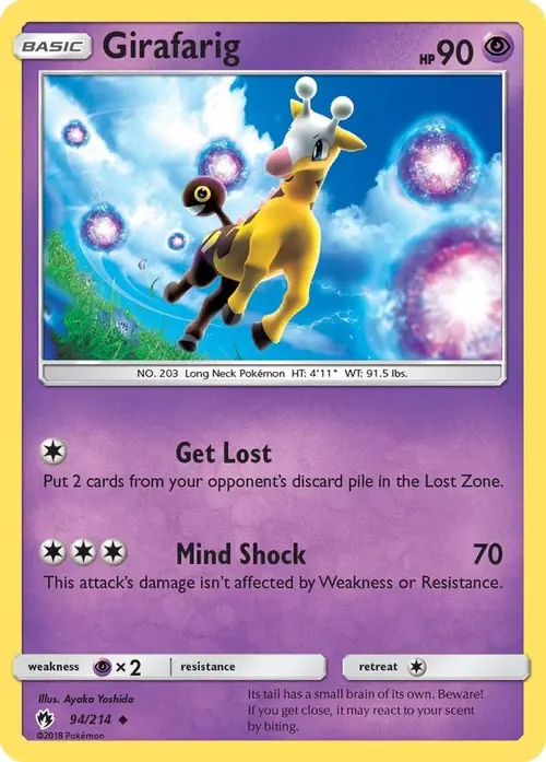 Girafarig card art