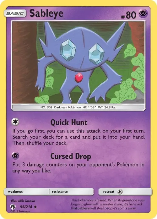 Sableye card art