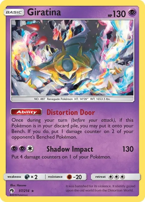 Giratina card art