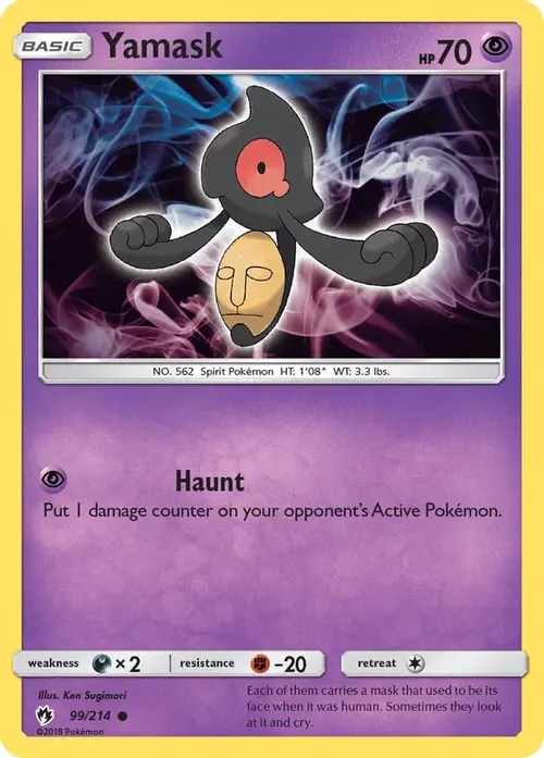 Yamask card art