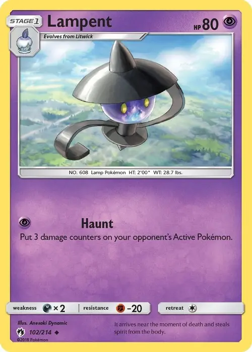 Lampent card art