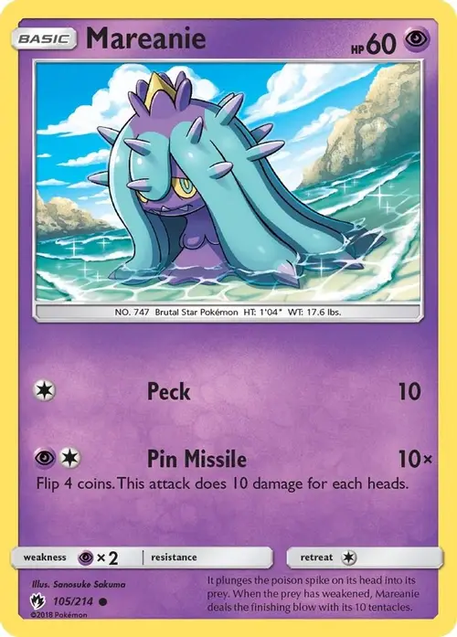 Mareanie (105) card art
