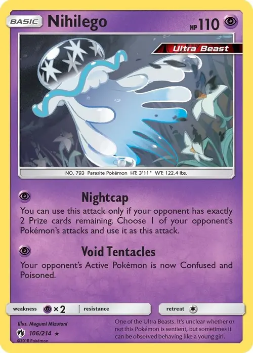 Nihilego card art