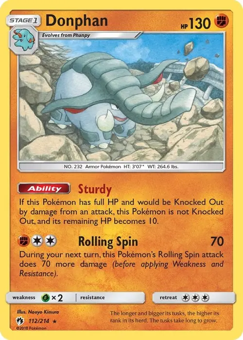 Donphan card art
