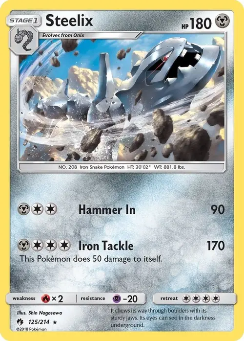 Steelix card art