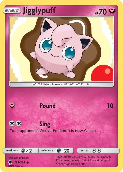Jigglypuff card art
