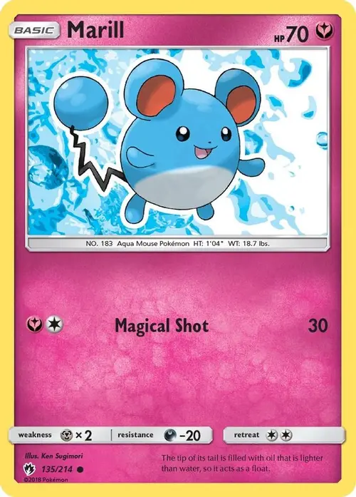 Marill card art