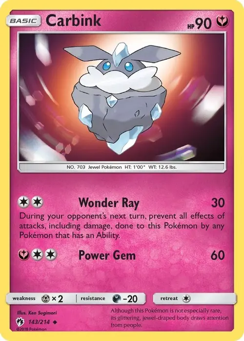 Carbink (143) card art