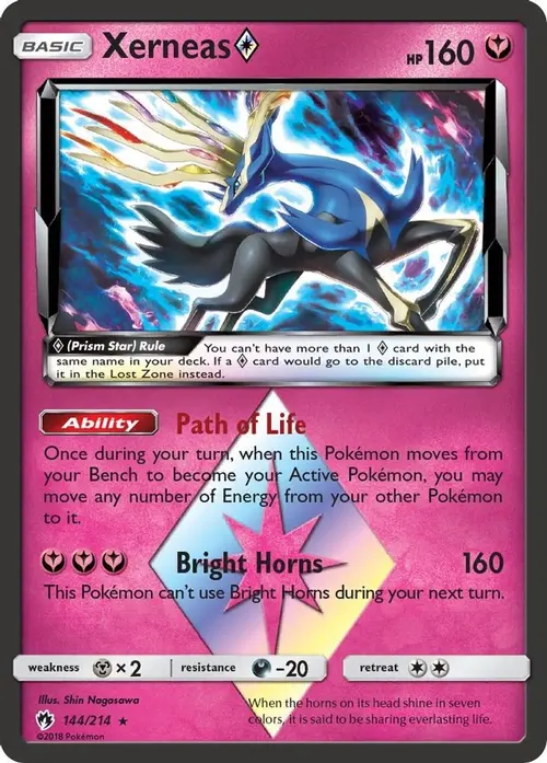 Xerneas Prism Star card art