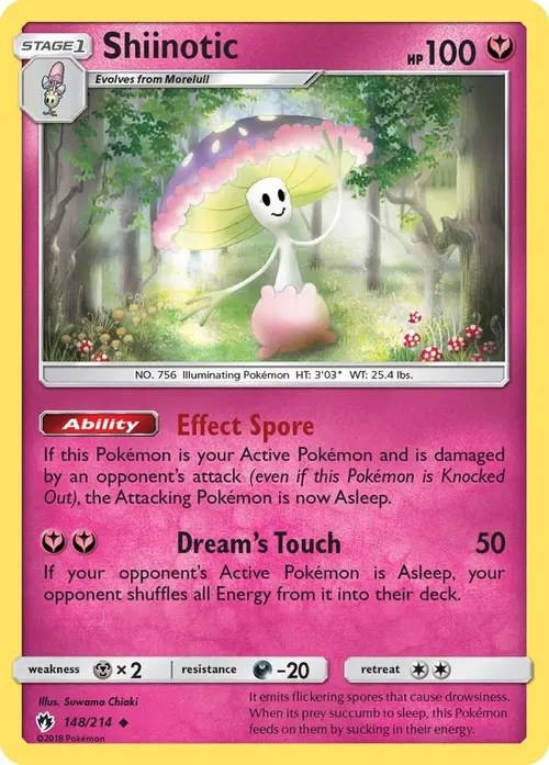 Shiinotic card art