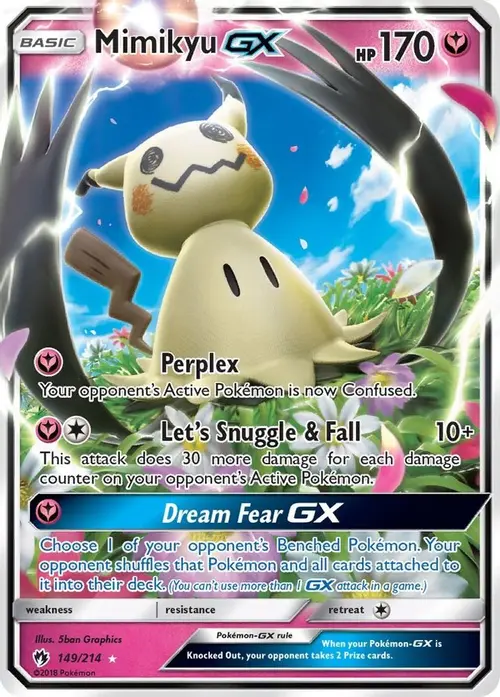 Mimikyu GX card art