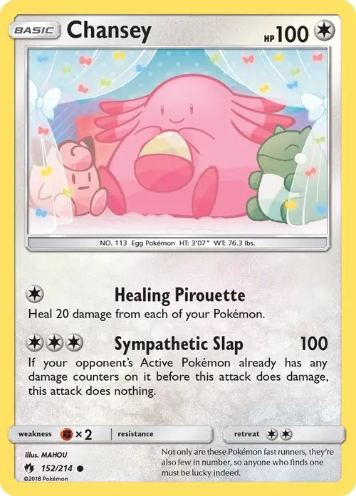 Chansey card art