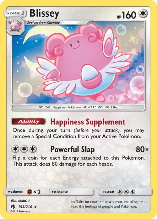 Blissey card art