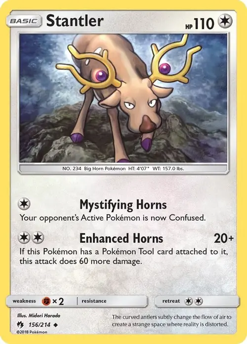 Stantler card art