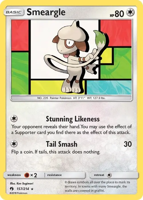 Smeargle card art
