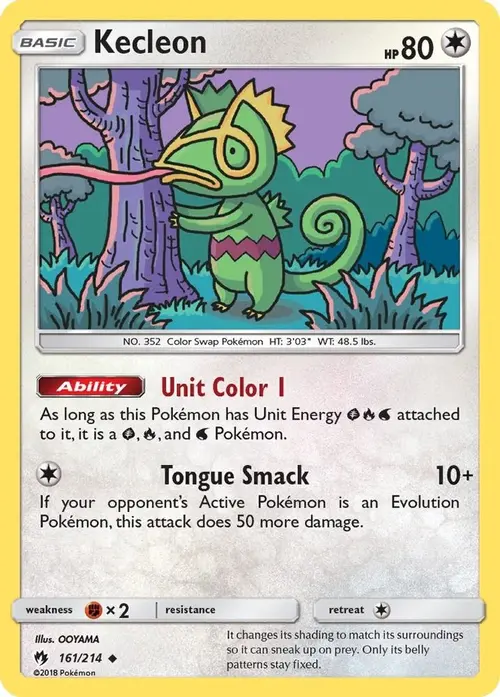 Kecleon (161) card art