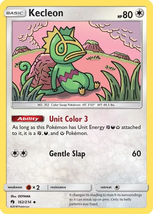 Kecleon (162) card art