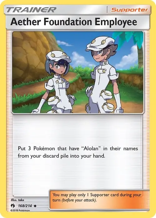 Aether Foundation Employee card art