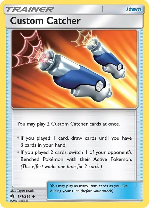 Custom Catcher card art