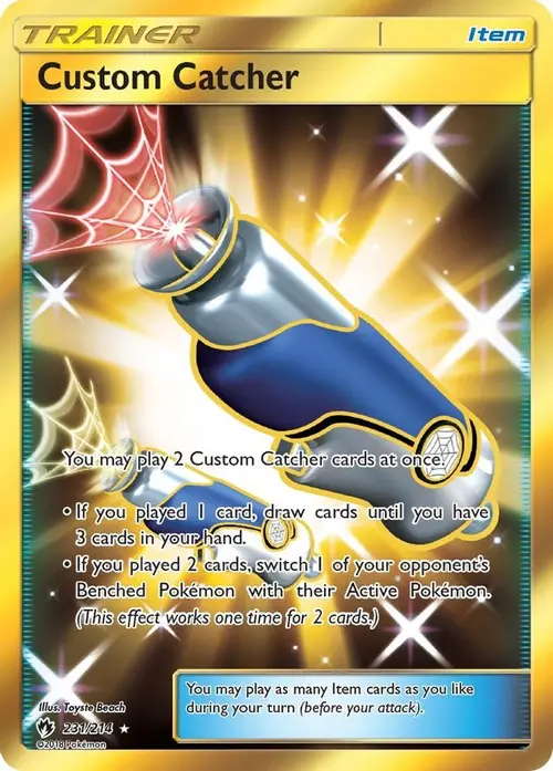 Custom Catcher (Secret) card art