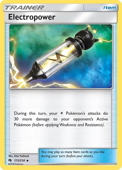 Electropower card art