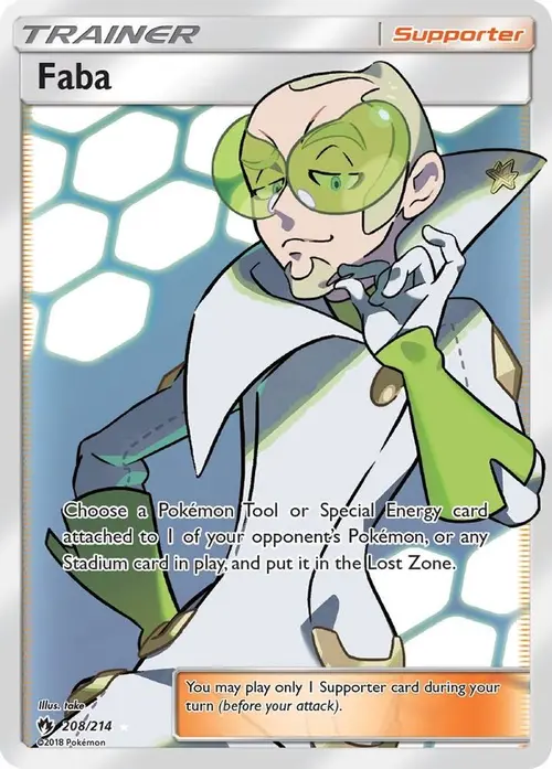 Faba (Full Art) card art