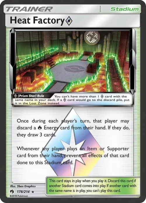 Heat Factory Prism Star card art