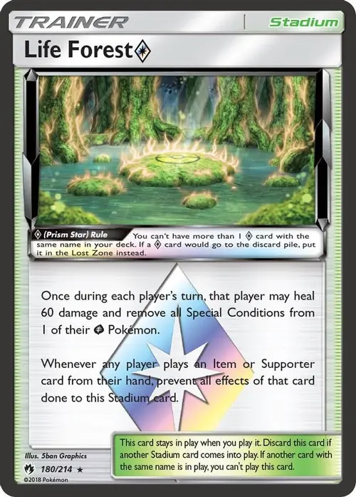 Life Forest Prism Star card art
