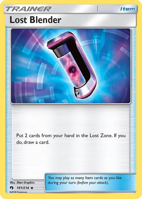 Lost Blender card art