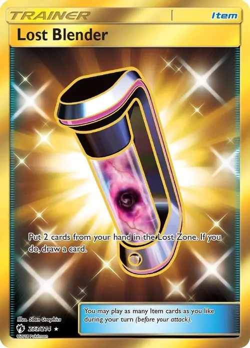 Lost Blender (Secret) card art